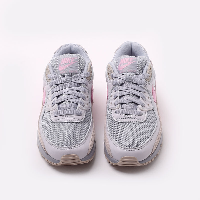  серые кроссовки Nike Air Max 90 CW7483-001 - цена, описание, фото 4